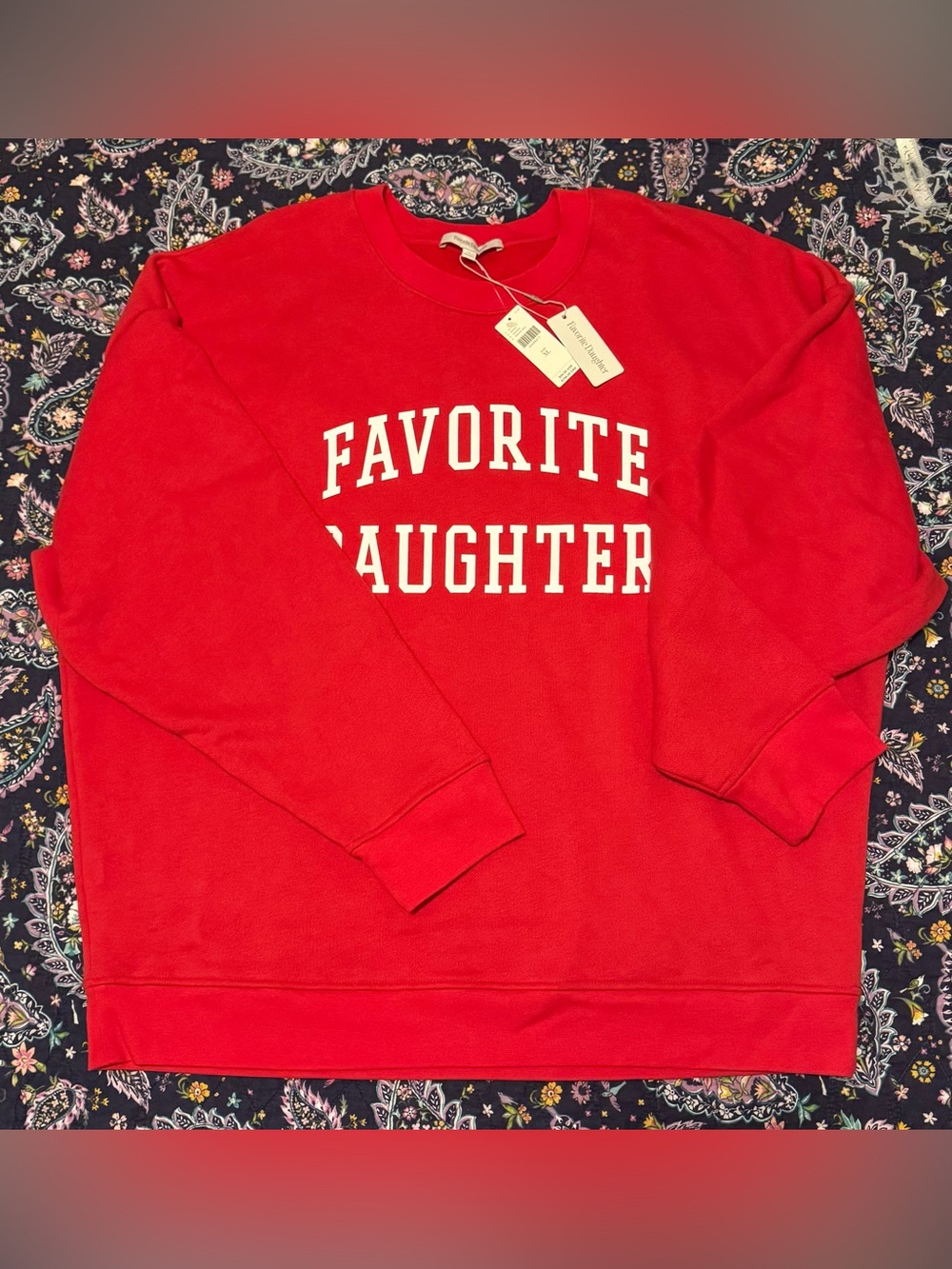 NWT - Favorite Daughter Collegiate Sweatshirt - Picture 6 of 6